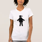 Stick minimaliste femmes Icon T-shirt (Devant)