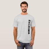 "Stick"-twee-techniek T-shirt (Voorkant volledig)