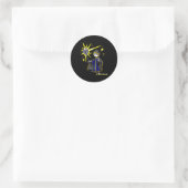 Stick War - Meric Ronde Sticker (Tas)