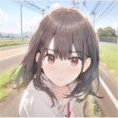 Sticker シール Seal|ん??寿司娘 GenerativeAI (Devant)