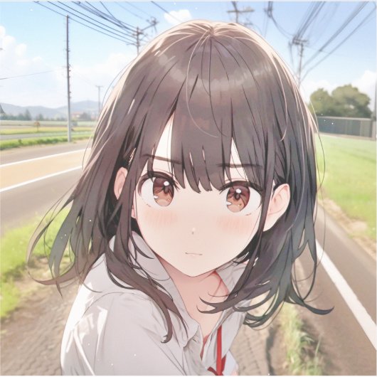 Sticker シール Seal|ん??寿司娘 GenerativeAI (Devant)