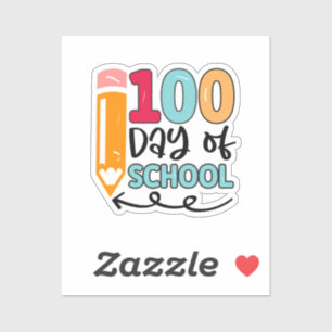 Sticker 100 Jours D'École 49