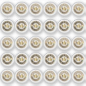 Sticker 100% Sirop d'érable Mini-bâton en érable sucre rou (Devant)