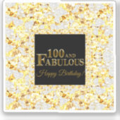 Sticker 100e anniversaire  (Recto)
