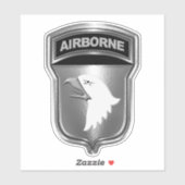 Sticker 101e division aéroportée (Feuille)