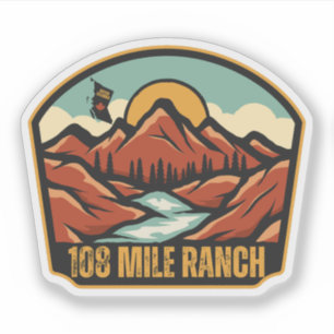 Sticker 108 Mile Ranch, Colombie-Britannique
