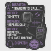 Sticker 10-9 Dernier Trafic ? (Devant)