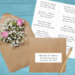 Sticker 10 Nom de l'invité individuel Adresse Mariage de l<br><div class="desc">10 Nom de l'invité individuel Adresse Mariage Stickers Script noir dispose de 10 autocollants avec votre nom d'invité individuel et adresse sur chaque autocollant en noir sur un arrière - plan clair. Aussi parfait pour Noël et Cartes de fin de année, invitations de fête, cartes de remerciement et sorties de...</div>