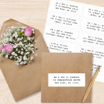 Sticker 10 Nom de l'invité individuel Adresse Mariage de l<br><div class="desc">10 Nom de l'invité individuel Adresse Mariage Stickers Script noir dispose de 10 autocollants avec votre nom d'invité individuel et adresse sur chaque autocollant en noir sur un arrière - plan blanc. Parfait pour Noël et Cartes de fin de année, invitations à des fêtes d'anniversaire, invitations à des mariages, baby...</div>
