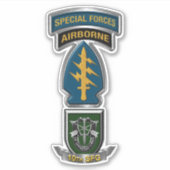 Sticker 10e Commandement aérien des forces spéciales (Devant)