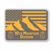 Sticker 10e division de montagne (Devant)