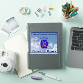 Sticker 10e division de montagne (Couverture iPad)