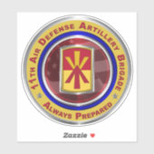 Sticker 11e brigade d'artillerie de la défense aérienne (Feuille)