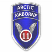 Sticker 11e division aéroportée (Devant)