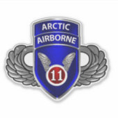 Sticker 11e division aéroportée (Devant)