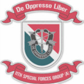 Sticker 11e Groupe des forces spéciales (aéroporté) 11e GF (Devant)