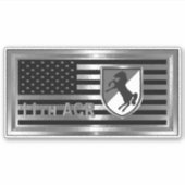 Sticker 11e régiment de cavalerie blindée (Devant)
