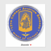 Sticker 12e brigade d'aviation de combat (Feuille)