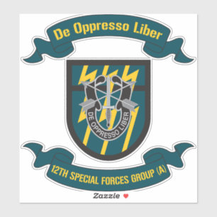 Sticker 12e Groupe des forces spéciales (aéroporté) 12e Gr