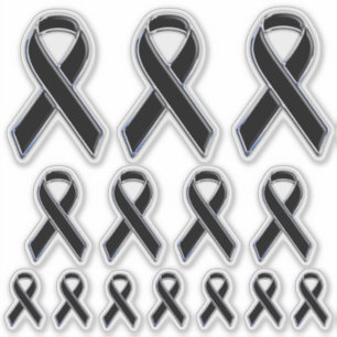 Sticker 14 Style Chrome Imprimer Noir Sensibilisation au r