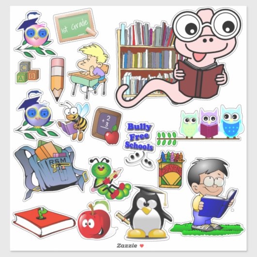 Sticker 14 x 14 (Feuille)