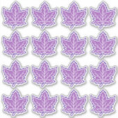 Sticker 16 Anniversaire canadien de la feuille d'érable 15 (Devant)