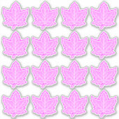 Sticker 16 Le Canada Établit 1867 Anniversaire 150 Ans (Devant)