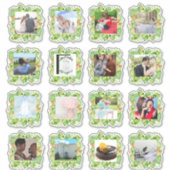 Sticker 16 x MARIAGE PHOTO Journal Planificateur Feuilles  (Devant)