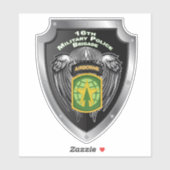 Sticker 16e brigade de police militaire aéroportée (Feuille)