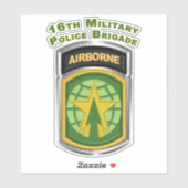 Sticker 16e brigade de police militaire aéroportée (Feuille)