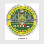 Sticker 16e brigade de police militaire Vétérinaire de la (Feuille)