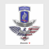 Sticker 173e brigade aéroportée (Feuille)