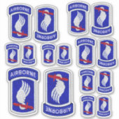 Sticker 173e Brigade aéroportée ABN Soldats Sky Contour St (Devant)