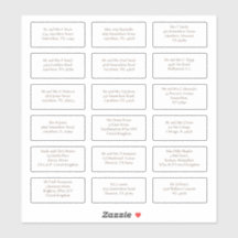 18 Nom de l'invité de l'événement individuel Adres