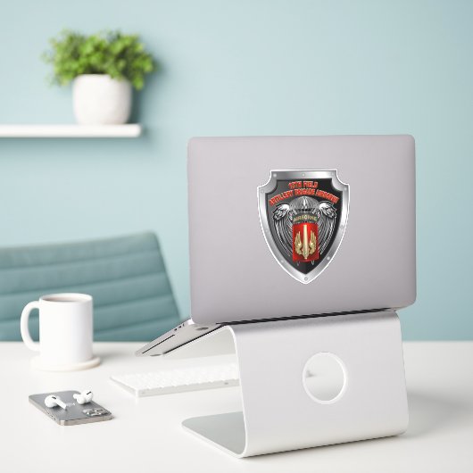 Sticker 18e brigade d'artillerie de campagne aéroportée (Ordinateur portable sur le bureau)