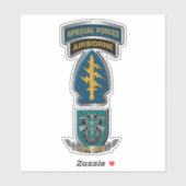 Sticker 19e Groupe des forces spéciales aéroporté (Feuille)
