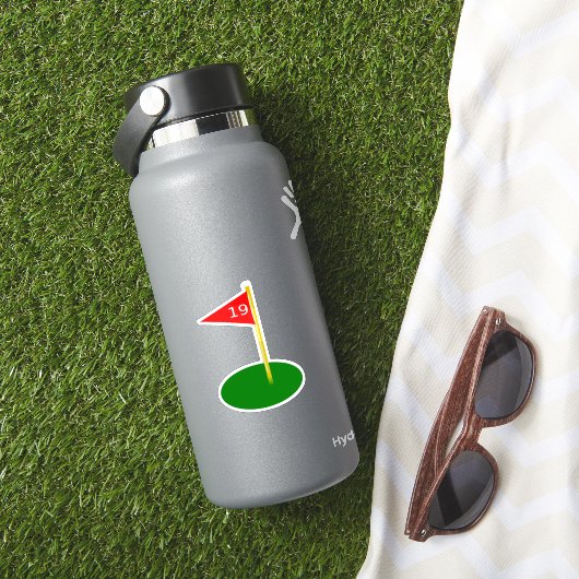 Sticker 19ème trou (HydroFlask Insitu)