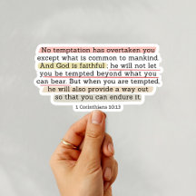 1 Corinthiens 10:13 Verset de la Bible chrétienne