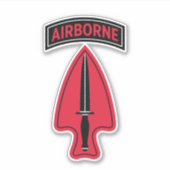 Sticker 1er détachement opérationnel des forces spéciales  (Devant)