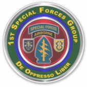 Sticker 1er Groupe des forces spéciales (Devant)