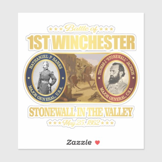 Sticker 1er Winchester (FH2) (Feuille)