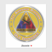 Sticker 1re division blindée (Feuille)