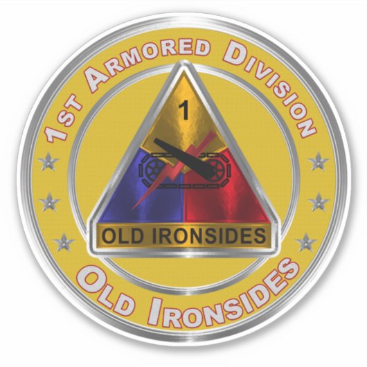 Sticker 1re division blindée (Devant)