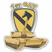 Sticker 1re division de cavalerie (Devant)