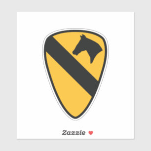 Sticker 1re division de cavalerie Badge (États-Unis)