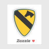 Sticker 1re division de cavalerie Patch (Feuille)