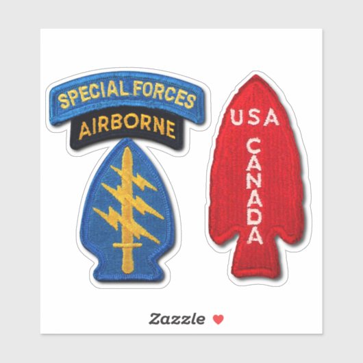 Sticker 1re Force spéciale (Feuille)