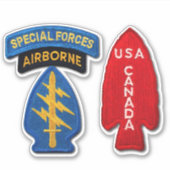 Sticker 1re Force spéciale (Devant)