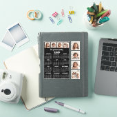 Sticker 2026 Calendar with 4 Photo Collage and 4 square (Couverture iPad)