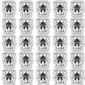 Sticker 20 étoiles de guerrier spartiate Molon Labe (Devant)